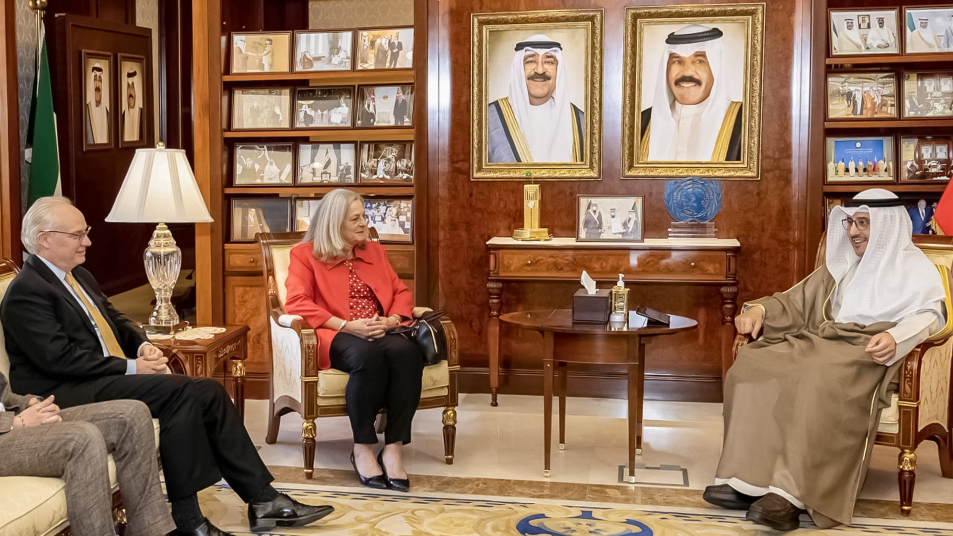 Kuwaiti FM meets US official, expresses support for Yemen peace process